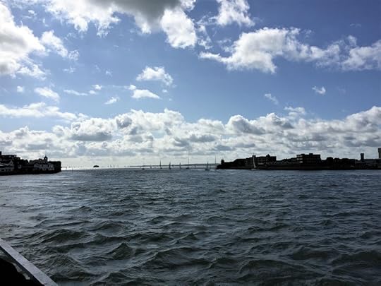 Mouth of Portsmouth Harbor, England, September 2017 (Photo: Sarah Sundin)