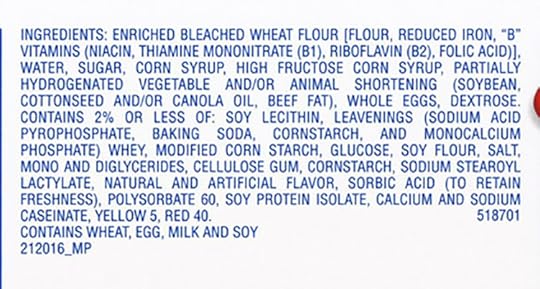 twinkie ingredients