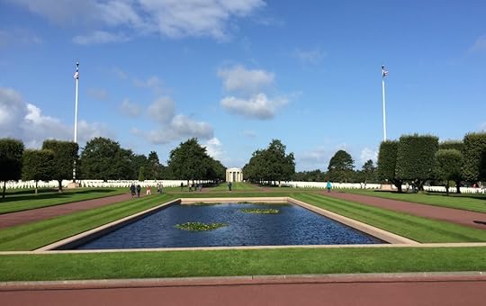 Normandy American Cemetery and Memorial, Colleville-sur-Mer, France, September 2017 (Photo: Sarah Sundin)