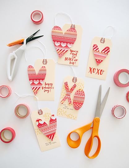 Fiskars Valentine's Cards | Amy Tangerine