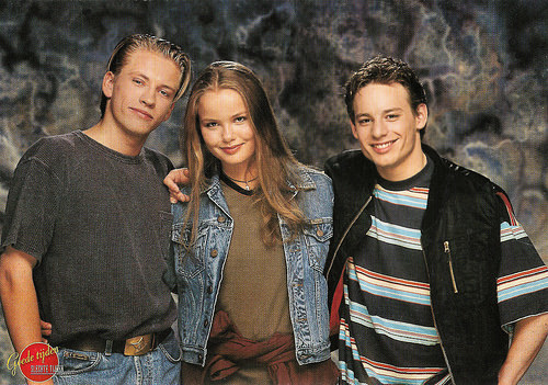 Ferri Somogyi, Angela Schijf and Cas Jansen in Goede tijden, slechte tijden