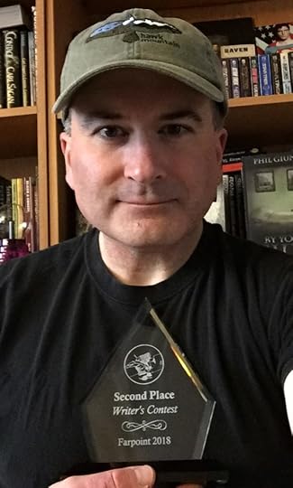 Second Place Trophy-Farpoint 25 Short Story Contest
