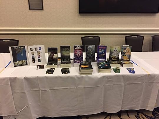 My Farpoint 25 Book Fair Table