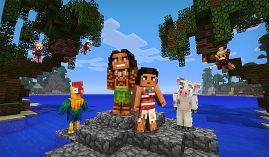 Moana in Minecraft