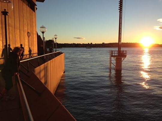 Some idle water watching