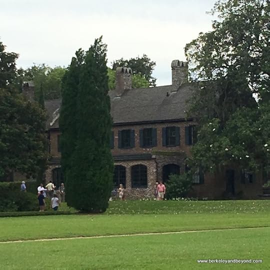 exterior of House Museum at Middleton Place plantation in Charleston, South Carolina
