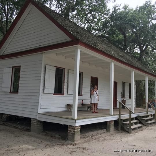exterior of Eliza's House at Middleton Place plantation in Charleston, South Carolina