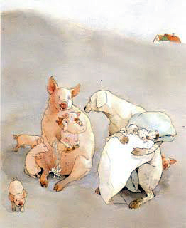 Illustration by Lisbeth Zwerger