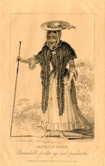 Jane Lewson, remarkable for her age and peculiarities. © The Trustees of the British Museum