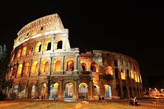 Colosseum at night