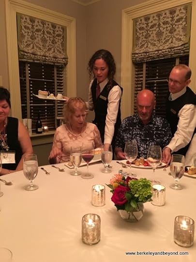 service at Circa 1886 restaurant in Charleston, South Carolina