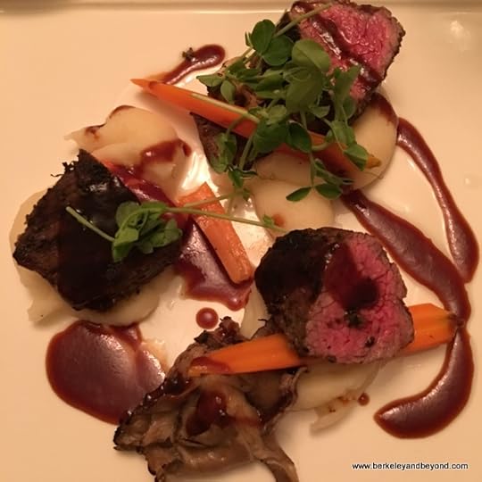 Chimichurri Beef at Circa 1886 restaurant in Charleston, South Carolina