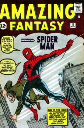 Image result for spider-man first appearance