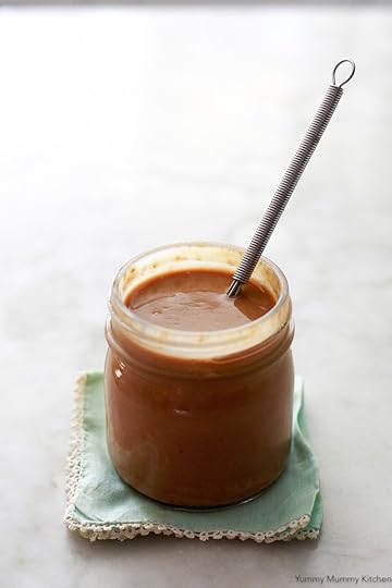 The best simple and easy Thai peanut sauce recipe! This peanut sauce comes together in one bowl in five minutes and is delicious with spring rolls, satay, or noodles.