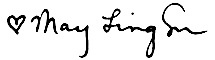May Ling Su signature