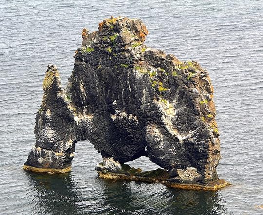 HvÃ­tserkur rock formation in northwest Iceland