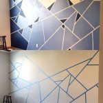 Astounding Wall Paint Patterns With Tape 60 For Your Modern Home with Wall Paint Patterns With Tape