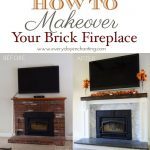 Captivating How To Cover A Brick Fireplace With Wood 99 For Home Designing Inspiration with How To Cover A Brick Fireplace With Wood