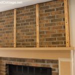 Captivating How To Cover A Brick Fireplace With Wood 23 For Home Wallpaper with How To Cover A Brick Fireplace With Wood