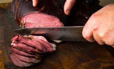 smoked venison