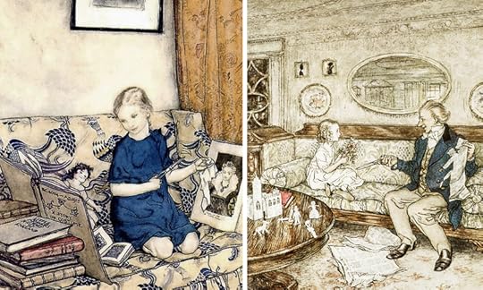 Two illustrations by Arthur Rackham