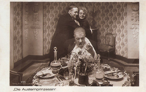 Victor Janson, Ossi Oswalda and Harry Liedtke in Die Austernprinzessin (1919)