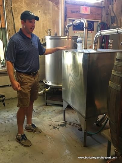 still tour with David Long at Carolina Moon Distillery in Edgefield, South Carolina