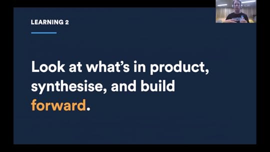 Look at what's in product, synthesise, and build