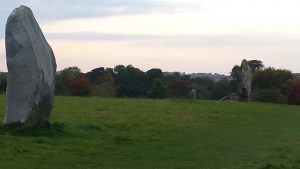 Part of the Avebury stone circle complex