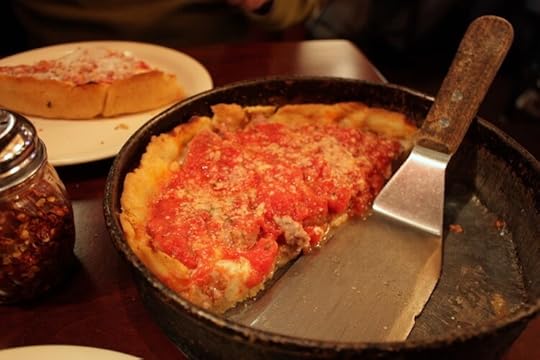 1a Deep Dish Pizza, Delicious Foods of the USA, Survive Travel