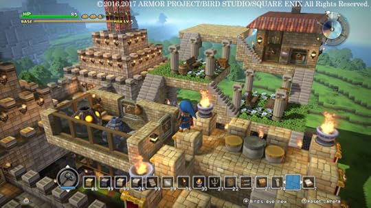Dragon Quest Builders (NS) - the graphics are a bit blocky