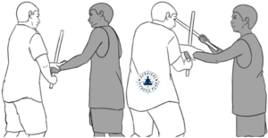 1a Stick Grab Counters, Survival Fitness Plan Self-Defense Stick Fighting