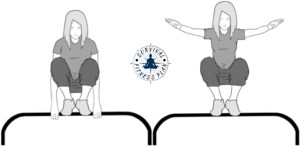 2 Survival Fitness Plan Parkour Training, Parkour Balance Training, Rail Squats