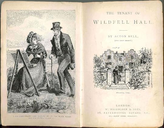 inside cover of The Tenant of Wildfell Hall