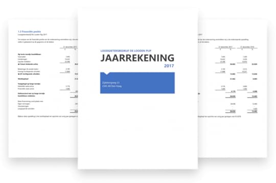 voorbeeld excel jaarrekening