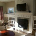 Extraordinary Fireplace Mantel With Shelves On Side 87 In Online with Fireplace Mantel With Shelves On Side