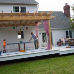 Inspiring How To Build Pergola On Deck 59 For Your Minimalist with How To Build Pergola On Deck