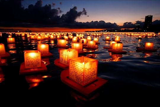 Floating lantern festival in hawaii