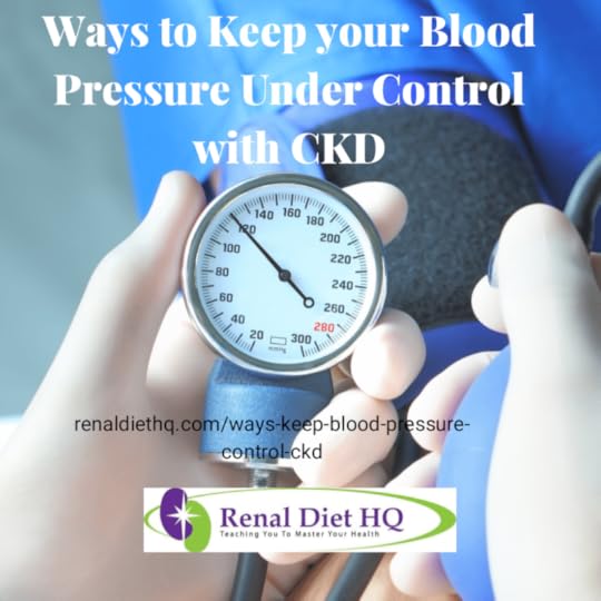 Ways To Keep Your Blood Pressure Under Control With Ckd