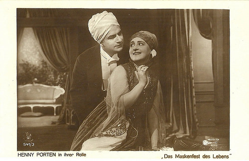 Henny Porten in Das Maskenfest