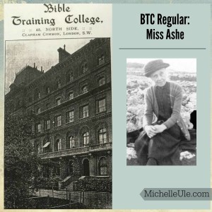 Miss Ashe, Bible Training College, Oswald Chambers, Katherine Ashe, YMCA, Egyptian prostitutes WWI, convert, Christian, social justice warrior
