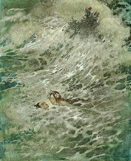 The Little Mermaid by Edmund Dulac