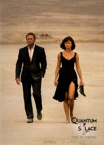 Daniel Craig and Olga Kurylenko in Quantum of Solace (2008)