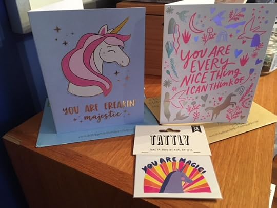 cards (and tattoos!) from friends