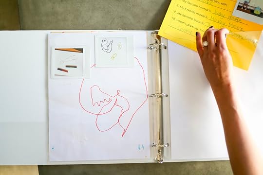 Kids Art Binder