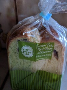 green tea coconut bread