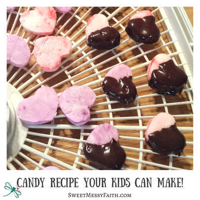 Kid Made Candy Recipe that's as easy as Play Dough!