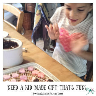 Need a Kid Made Gift? Try this Candy Recipe that's actually FUN to make!