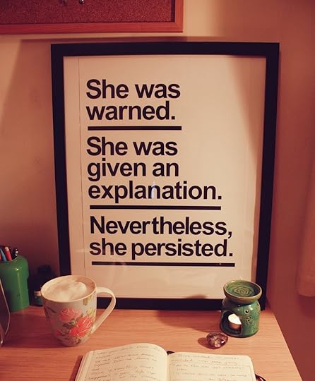 nevertheless she persisted