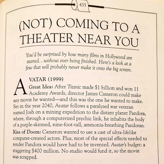 Not Coming to a Theater Near You